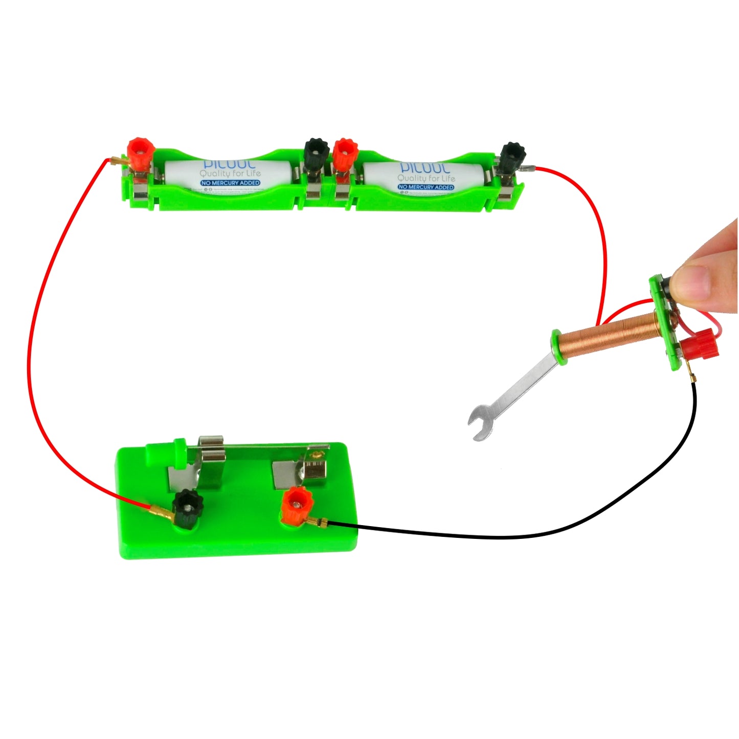 Basic Electronics Discovery Circuit & Wind Car STEM Kit for Students