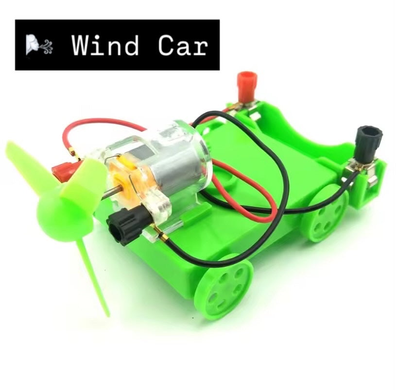 Basic Electronics Discovery Circuit & Wind Car STEM Kit for Students
