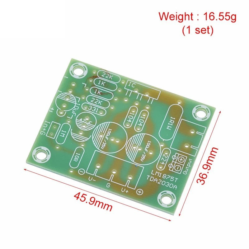 LM1875T Mono Level Power 30W Amplifier DIY Solder Kit