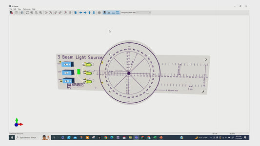 Custom 2-Layer PCB Design Service with KiCad Software