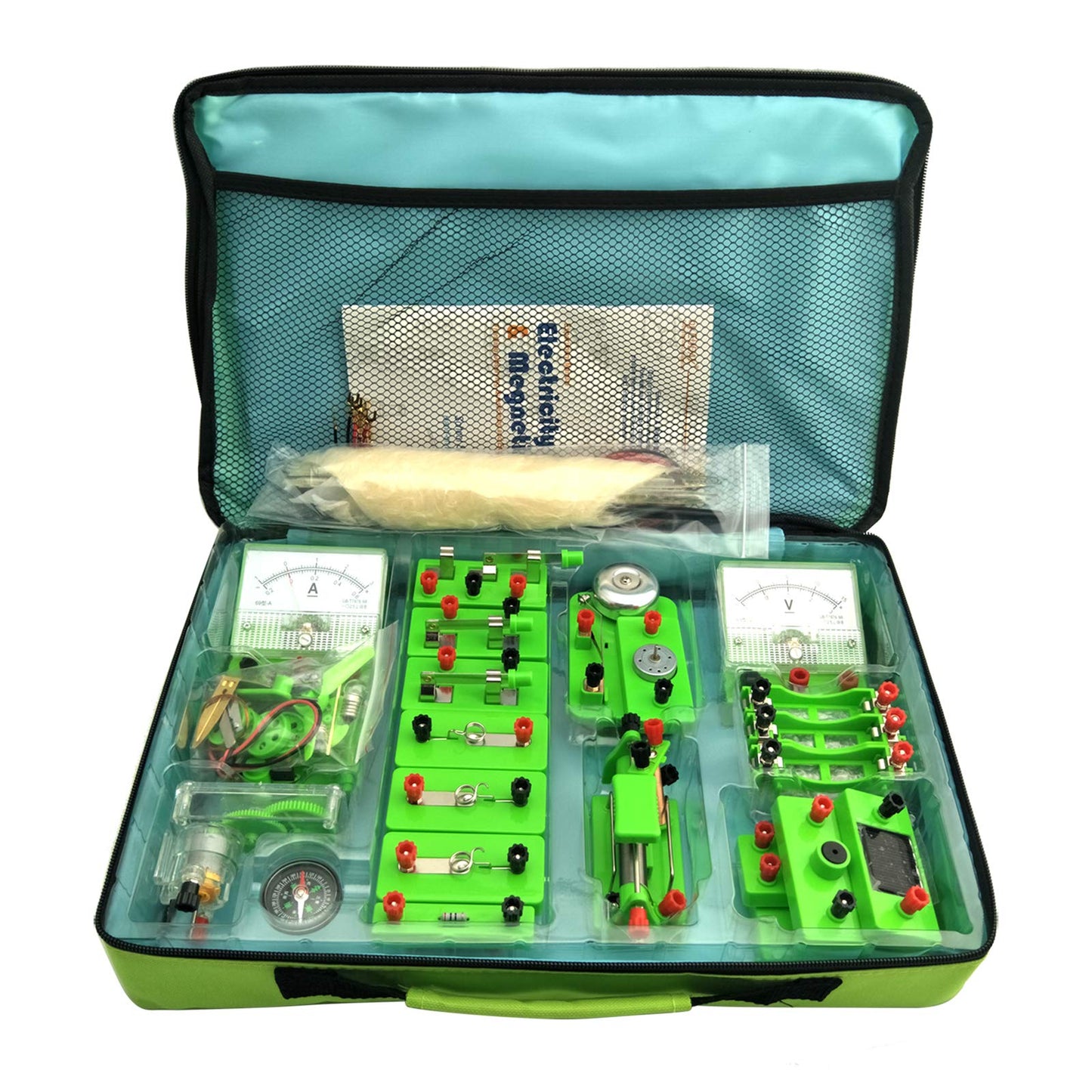 School Physics Labs Basic Electricity Discovery Circuit and Magnetism Experiment kits for High School Students Electromagnetism Elementary Electronics