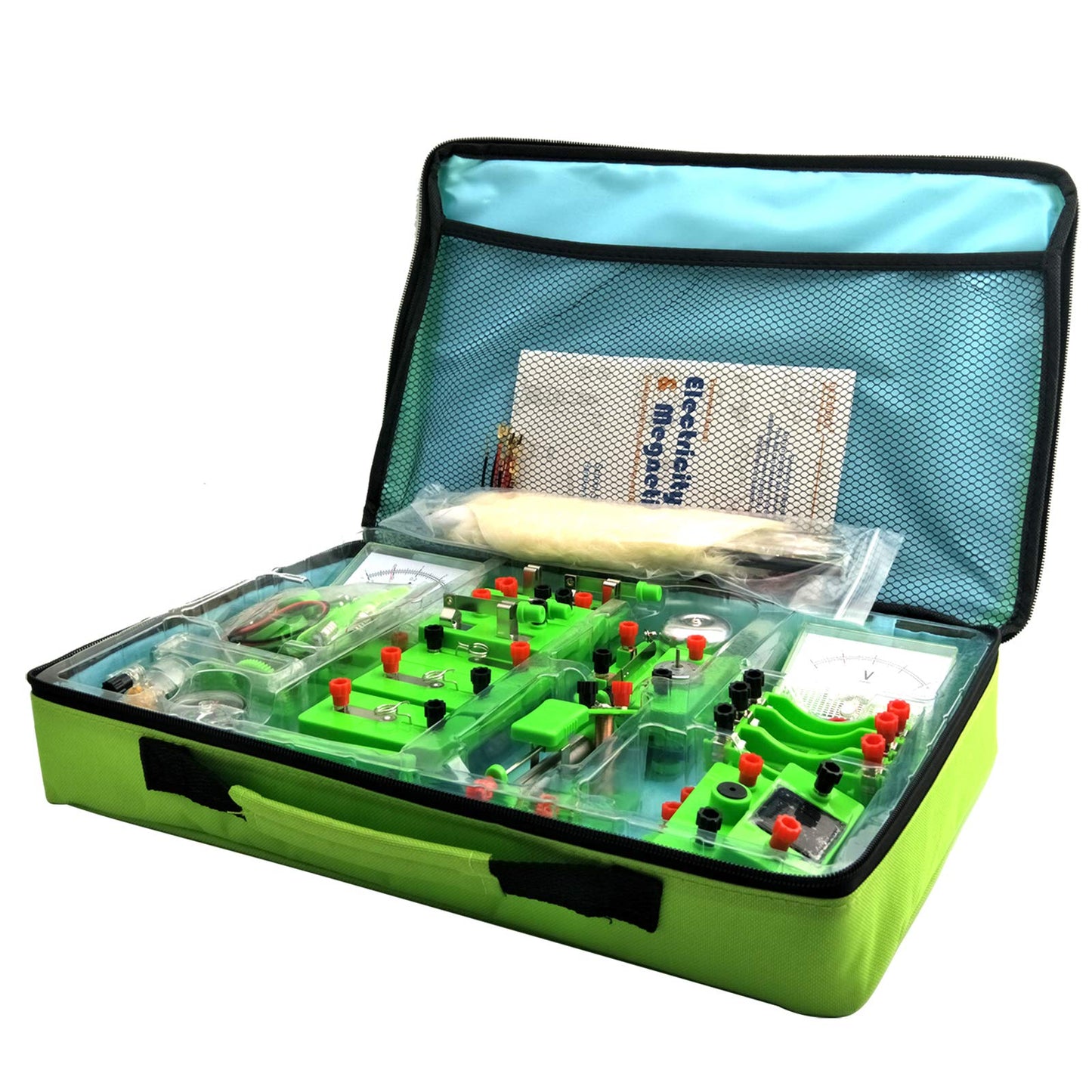 School Physics Labs Basic Electricity Discovery Circuit and Magnetism Experiment kits for High School Students Electromagnetism Elementary Electronics
