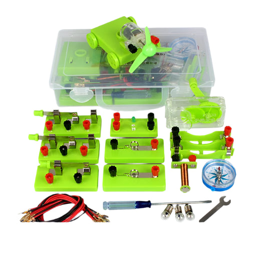 Basic Electronics Discovery Circuit & Wind Car STEM Kit for Students