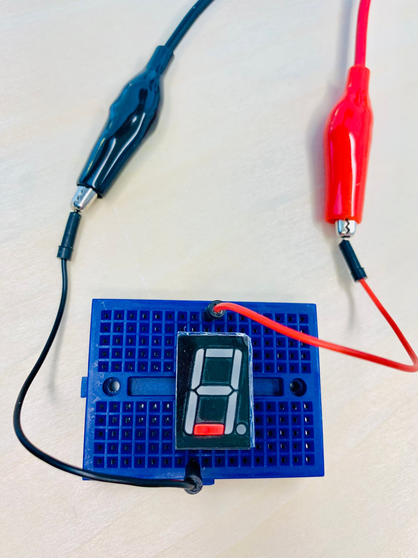 Common Anode Positive 7 Segment Display (Red - 4 pcs) 0.56”