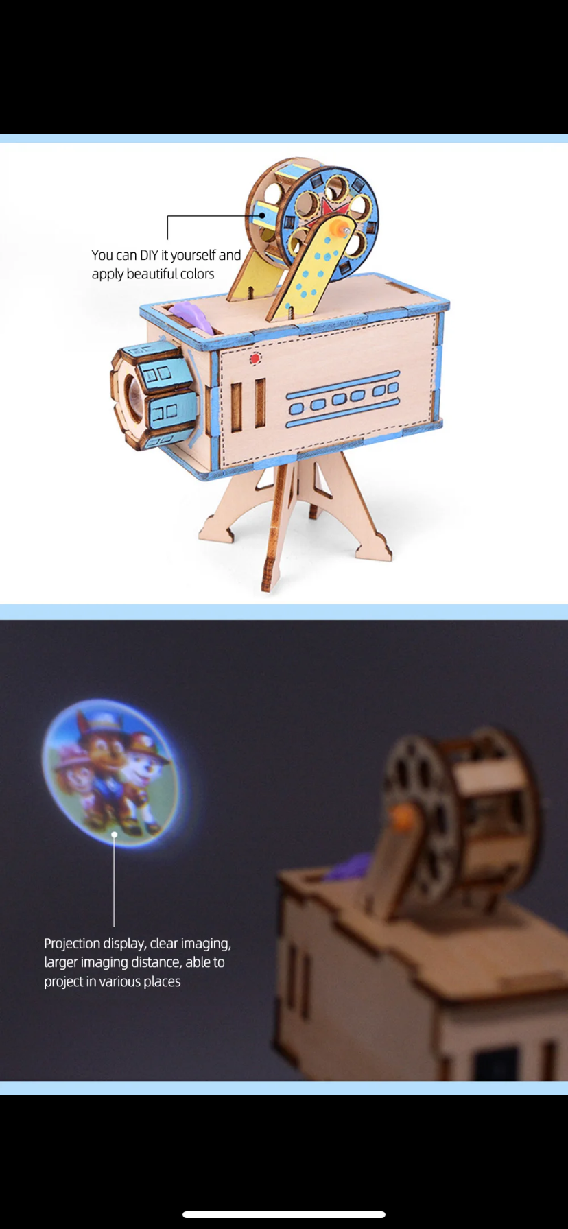 Homemade DIY Projector