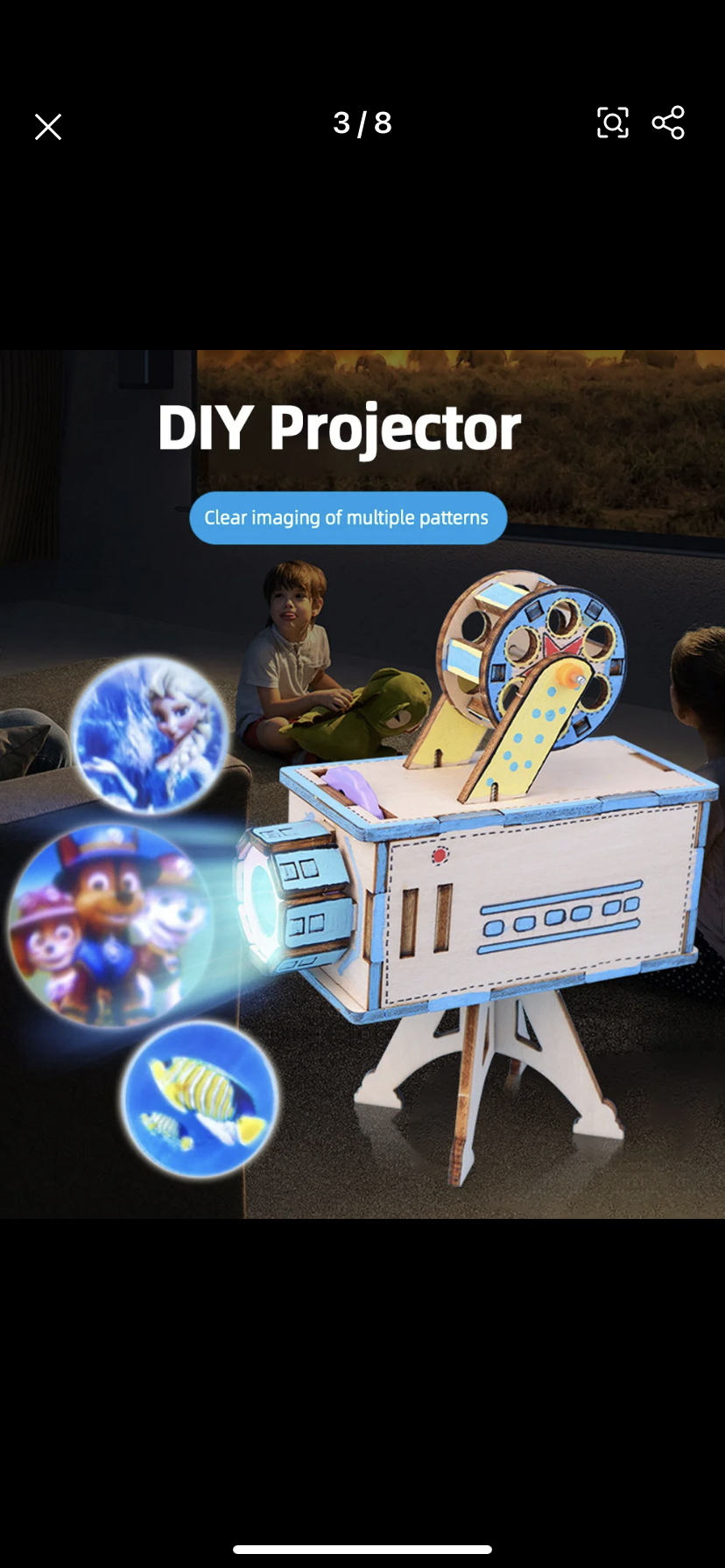 Homemade DIY Projector