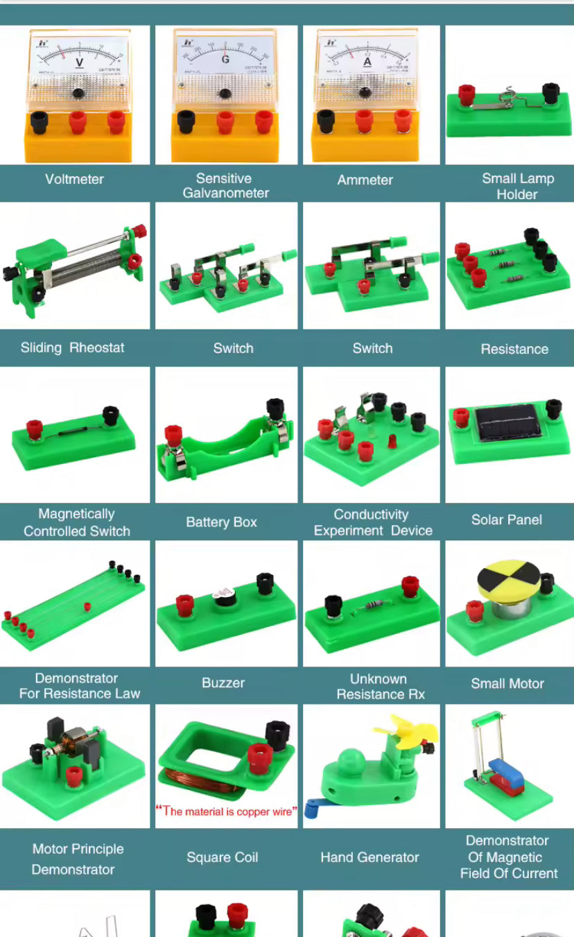 Electricity and Magnetism Experiment Kit | Hands-On | Self Paced