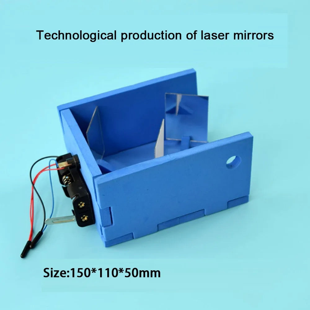 Laser Reflection STEM Law of light  DIY Kit Kids Science Experiment