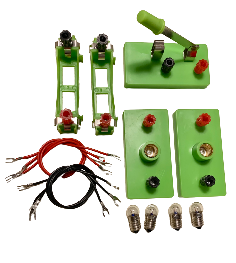 Basic Electric Learning Kit Basic Circuit Electronics Learning Kit - STEM Electricity Experiment S ...
