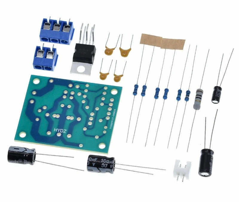 Kit de soldadura DIY con amplificador de potencia de nivel mono LM1875T de 30W