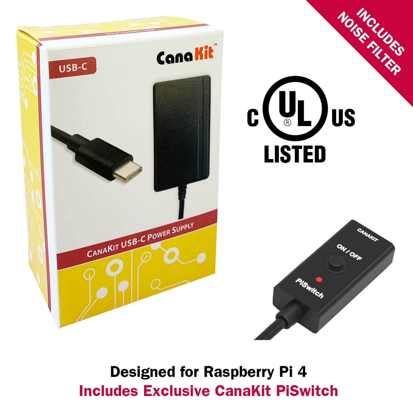 CanaKit Raspberry Pi 4 8GB Starter Kit - 8GB RAM