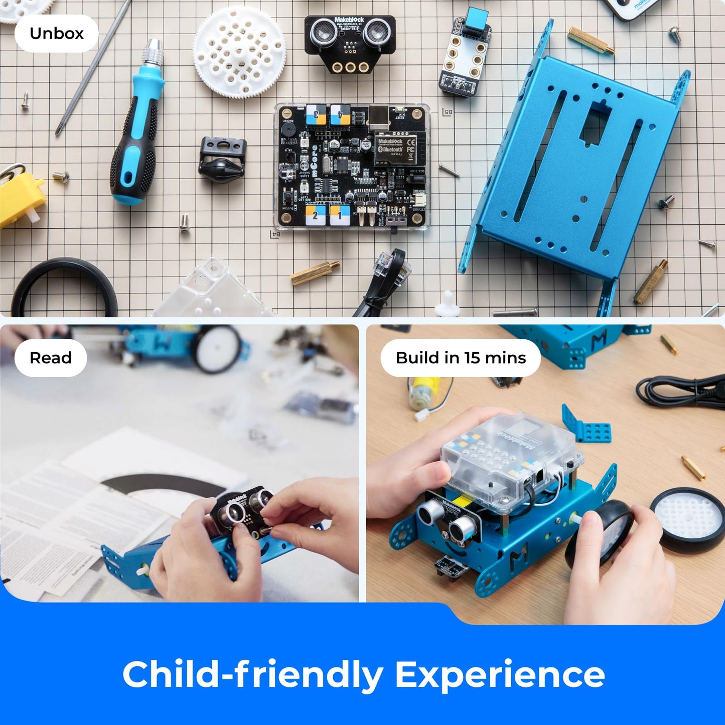 Makeblock mBot Robot Kit STEM Toy for Kids to Learn Programming