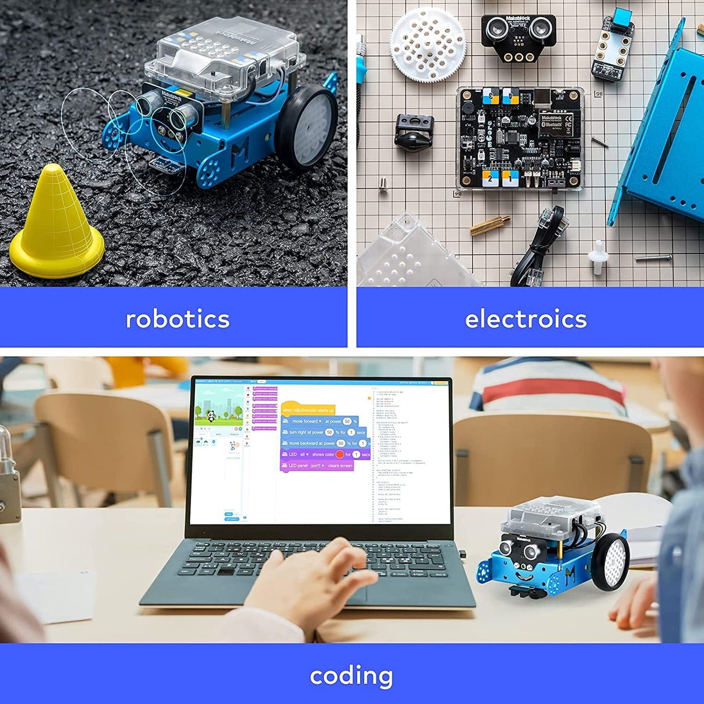 Makeblock mBot Robot Kit STEM Toy for Kids to Learn Programming
