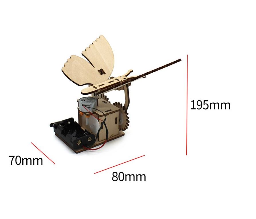 DIY Electric Butterfly STEM Kit