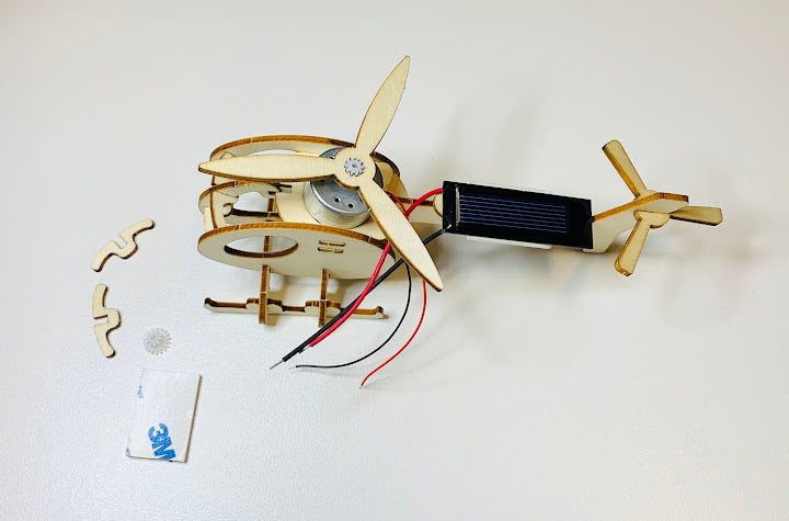 DIY Solar Energy Powered Helicopter
