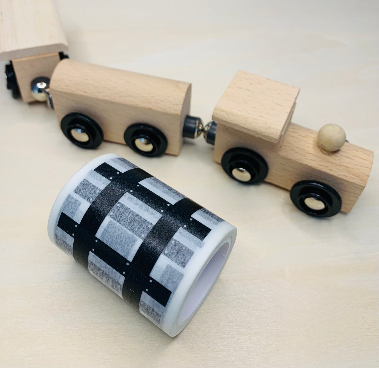 DIY Road & Train Track Adhesive Tape Set