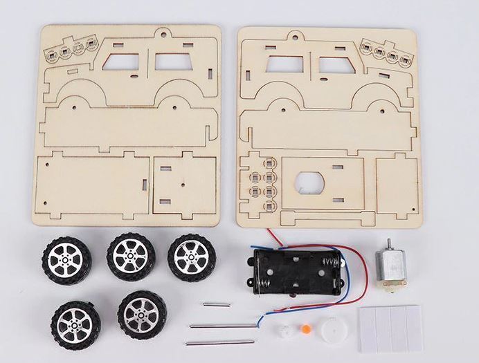 DIY Jeep Wooden STEM Kit