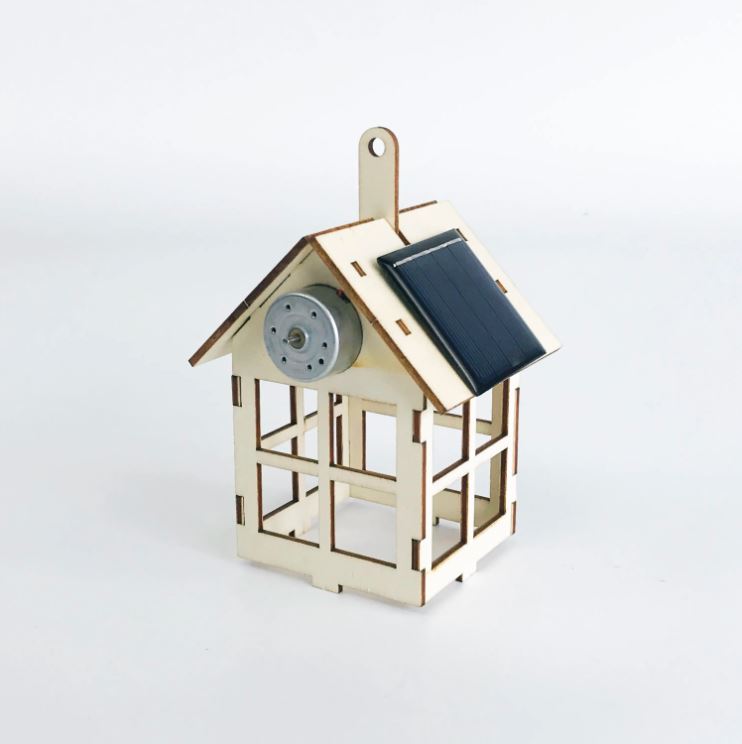 Kit STEM de casa de ventilador solar