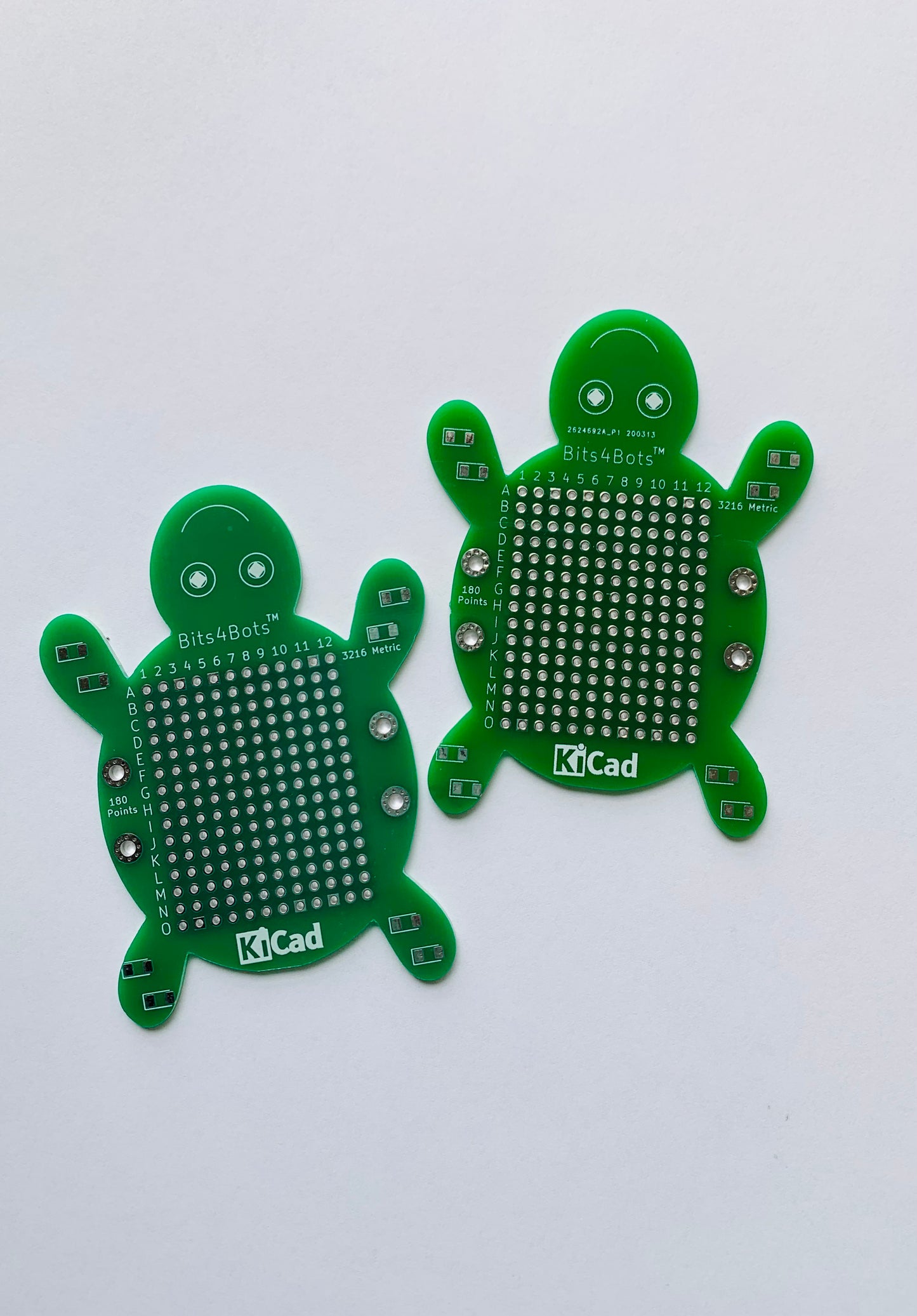 Placa de soldadura Turtle - 2 piezas soldables